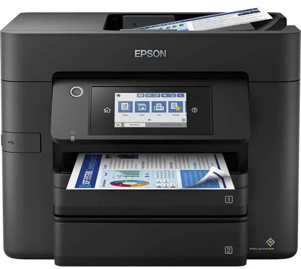 Epson WorkForce Pro WF-4830DTWF Alles-in-één Inkjetprinter Multifunctioneel met Fax - Kleur - Inkt